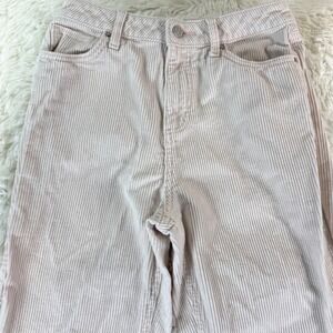 BDG Urban Outfitters Mom High Rise Corduroy Pants Light Pink Size 26 Retro Chic